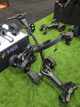 MGI Ai Navigator Halo Lithium Electric Golf Caddy - Golf Caddy Pros