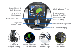 Motocaddy M5 DHC/GPS Lithium Electric Golf Caddy